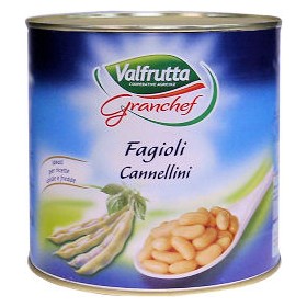 FAGIOLI CANNELLINI NAT. VALFRUTTA KG.2,6